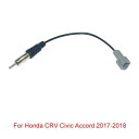 1ピース 1PIN メス ISO オス プラグ ラジオ アンテナ アダプタ 適用: ホンダ CRV シビック アコード シングル ヘッド ラジオ ワイヤー ケーブル AL-LL-8009 AL Car parts