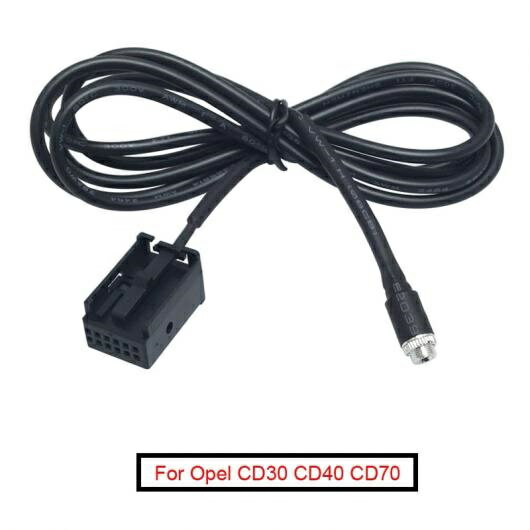 CD ラジオ MP3 オーディオ メス ジャック AUX-IN アダプタ ケーブル 適用: オペル/OPEL CD30 CD40 DVD 90 ナビ 12-ピン ポート AUX ワイヤー ケーブル AL-LL-8324 AL Car parts