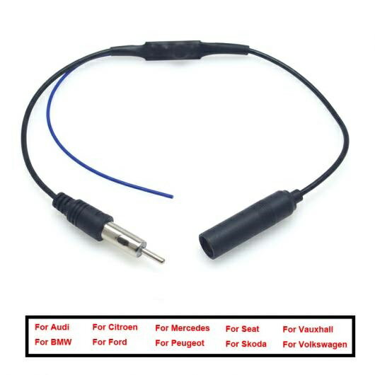 10ピース ラジオ FM アンテナ アダプタ コネクタ ケーブル 適用: フォルクスワーゲン/VOLKSWAGEN BMW アウディ/AUDI フォード/FORD プラグ ワイヤー ハーネス AL-LL-8354 AL Car parts