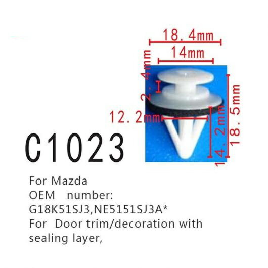 ɥ ȥ å եʡ Ŭ: MAZDA2 3 5 6 ץƥ 323 ߥ B2500 CX-7 MX-5 G18K51SJ3 NE5151SJ3A*  쥤䡼 ݥʡ 20ԡ AL-MM-0818 AL Interior parts for cars