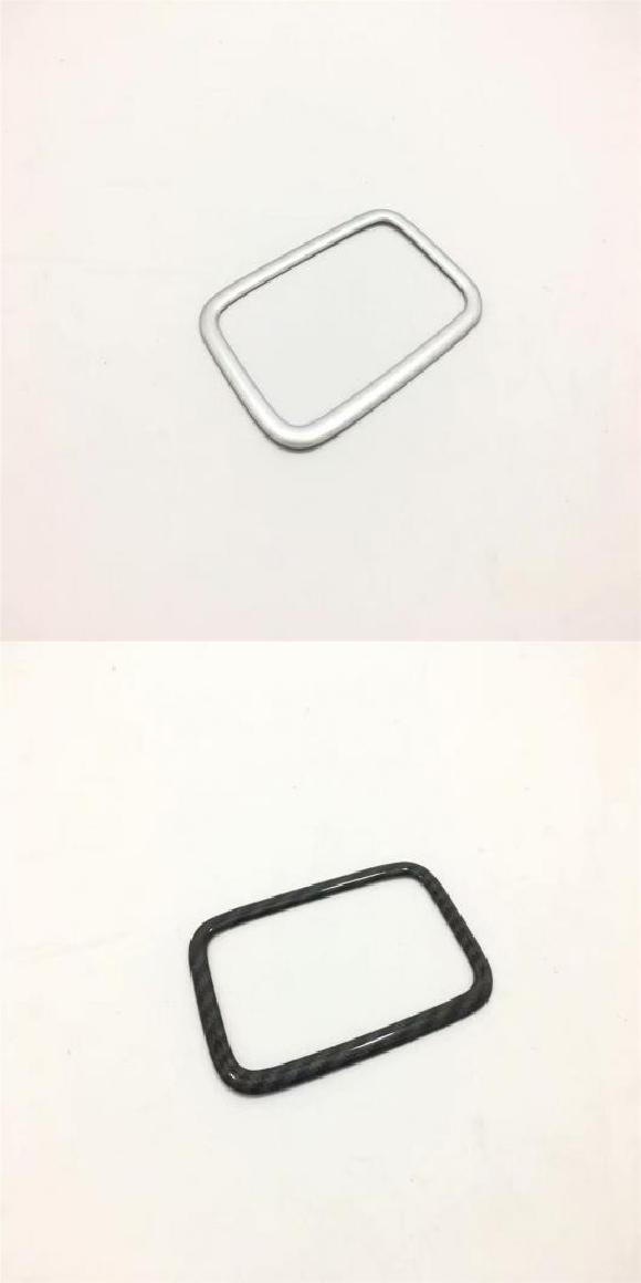 適用: ヒュンダイ/現代/HYUNDAI コナ エンシノ カウアイ 2017 2018 2019 バック リード ライト カバー リア リード ランプ トリム ステッカー マットシルバー・カーボン調 AL-MM-2732 AL Interior parts for cars(2)