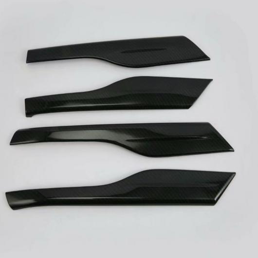 適用: 三菱 アウトランダー 2016 2017 2018 2019 2020 カーボンファイバー インテリア アクセサリー ドア アームレスト ハンドル 装飾 カバー トリム カーボン調 AL-MM-3346 AL Interior parts for cars