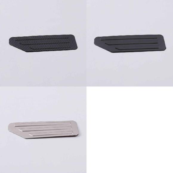 適用: 日産 アルティマ ティアナ 2019 2020 ペダル カバー フットレスト ペダル プレート カバー トリム 除く-スリップ フット スチール カーボンファイバー〜スチール マット AL-MM-3556 AL Interior parts for cars
