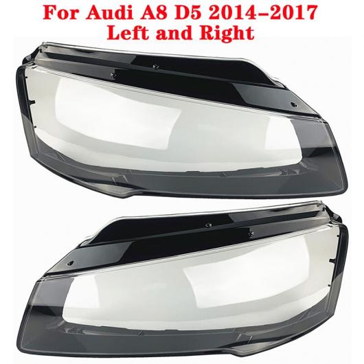 フロント ヘッドライト カバー 適用: アウディ/AUDI A8 D3 D4 D5 2004-2017 オート ヘッドランプ ランプシェード ランプカバー ヘッド ライト ランプ ガラス レンズ シェル A8 D5 左右 AL-MM-4248 AL Car light