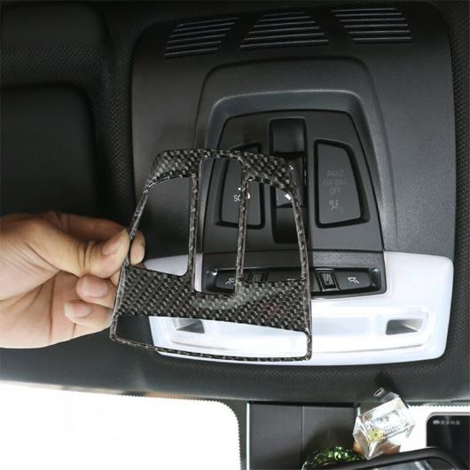 カーボンファイバー ABS フロント リード ライト ランプ パネル カバー トリム フレーム 適用: BMW 3シリーズ F30 GT F34 4シリーズ アクセサリー AL-MM-4950 AL Interior parts for cars