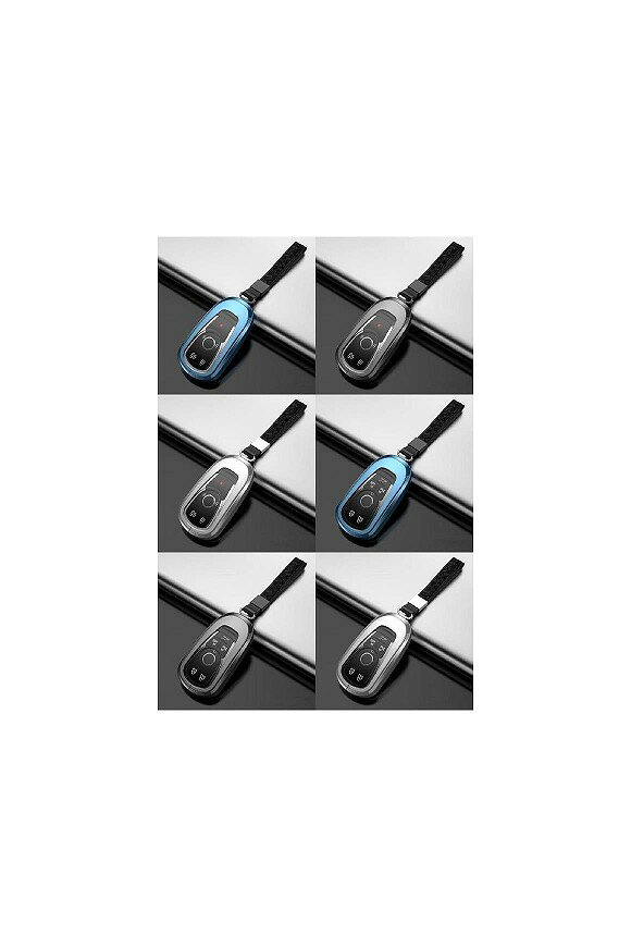 TPU キー カバー ケース シェル バッグ 保護 キー リング キー シェル ケース プロテクター カバー 適用: ビュイック/BUICK レザー A-ブルー〜レザー B-シルバー AL-MM-4979 AL Exterior parts for cars