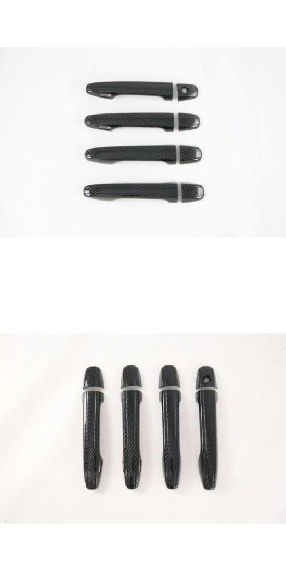 適用: トヨタ シエナ XL30 2013-2020 ABS クローム ドア ハンドル カバー スマート キー ホール キャッチ キャップ トリム インテリジェント・レギュラー バージョン AL-KK-0046 AL Exterior parts for cars