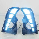 LED ライト 適用: トヨタ ハイランダー 2018 2019 LED デイタイムランニングライト イエロー LED ウインカー スタイル リレー 防水 ホワイト ブルー イエロー AL-MM-5480 AL Car light