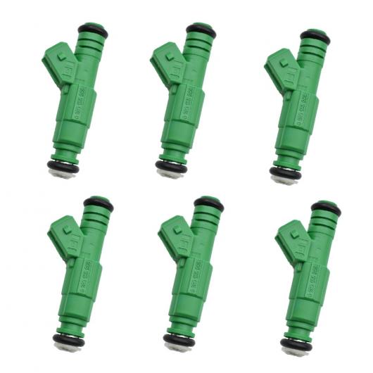 6ピース ハイ パフォーマンス 440cc フューエル インジェクター 0280155968 適用: ボルボ/VOLVO レーシング BMW E30 ゴルフ シボレー/CHEVROLET 440cc 9202100 AL-MM-6040 AL Car parts(2)