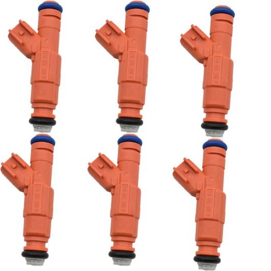 6ピース フューエル インジェクター ノズル 0280156156 適用: フォーカス 1.8 3M4G-BA 02-07 MAZDA6 2.3L ボルボ/VOLVO AL-MM-6431 AL Car parts