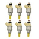 6ピース 15710-58B00 フューエル インジェクター ノズル 適用: スズキ サイドキック INP-470 INP470 シボレー/CHEVROLET 1991-1998 トラッカー 1995-1998 サイドキック AL-MM-6626 AL Car parts(2)
