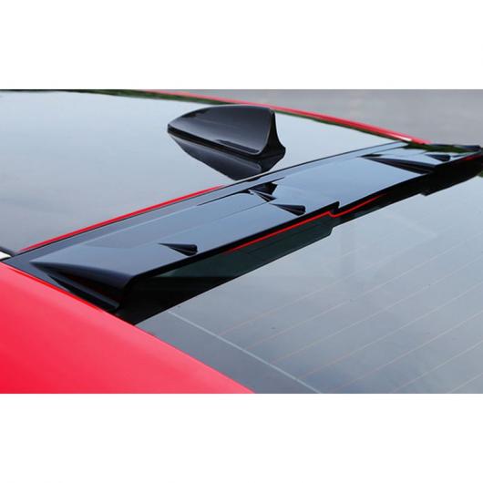 ABS プラスチック ブラック リア テール ボックス ウイング スポイラー 適用: MAZDA3 アクセラ セダン 4ドア 2014 2015 2016 2017 ブラック AL-MM-7418 AL Exterior parts for cars