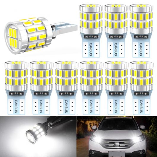 T10 W5W エラー 5W5 LED ヘッド マーカー パーキング ライト 適用: メルセデス・ベンツ W210 W211 W212 W124 W205 W204 W177 S GLA GLK C E クラス 10ピース ホワイト AL-MM-8445 AL Car light