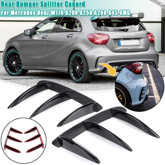 2ԡ W176 ץå ꥢ Хѡ ʡ ݥ顼 Ŭ: 륻ǥ٥ W176 A200 A250 A260 A45 AMG ѥå ABS ֥å AL-MM-8247 AL Exterior parts for cars
