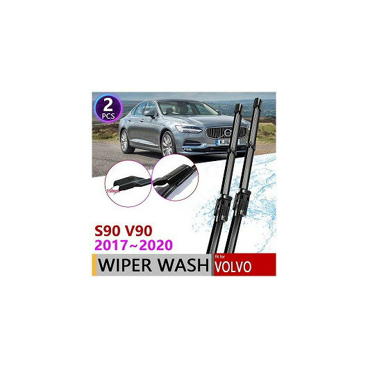 ワイパー ブレード 適用: ボルボ/VOLVO S90 V90 2017〜2020 S 90 V T4 T5 T6 T8 D3 D4 D5 AWD 2018 2019 AL-NN-1618 AL Car parts