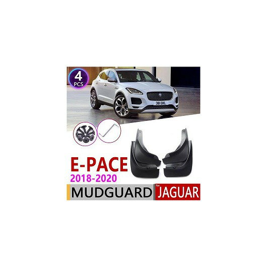 マッド ガード フラップ 泥よけ 4ピース フロント リア 適用: ジャガー/JAGUAR E-ペース 2018 2019 2020 E ペース AL-NN-2096 AL Exterior parts for cars