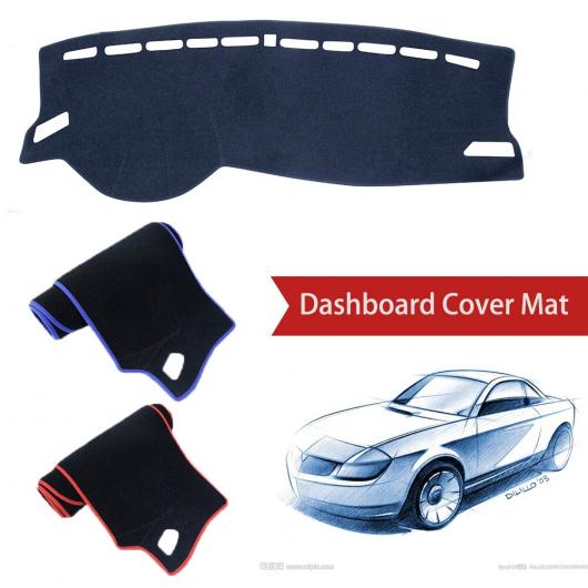 ダッシュボード カバー ダッシュマット 適用: フォルクスワーゲン/VOLKSWAGEN VW ポロ 右ハンドル用・左ハンドル用 ポリエステル レッド エッジ〜ポリエステル ブラック エッジ AL-NN-2756 AL Interior parts for cars