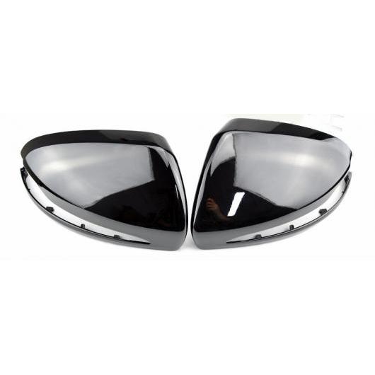 ブラック サイド ミラー キャップ 適用: メルセデス・ベンツ W205 W222 W213 W238 X205 X253 C217 W463 C253 W253 カバー C S GLC E G クラス AMG リプレース ブラック 1 ペア AL-NN-8161 AL Exterior parts for cars