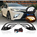 バンパー オーリオン ヘッドランプ 適用: トヨタ カムリ ヘッドライト 2018-2020 オールインLED DRL デイタイムランニングライト DRL ホワイト イエロー トヨタ カムリ 2018-2020 AL-OO-0439 AL Car light(2)