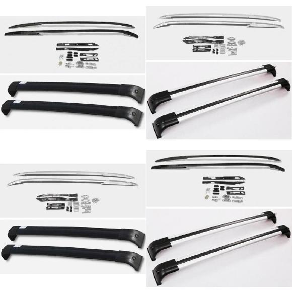 アルミニウム 合金 トップ ルーフ ラック レール ラゲッジ＆クロス バー 適用: ランド ローバー/ROVER ..