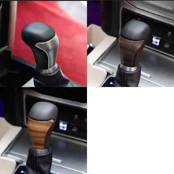 適用: トヨタ ランドクルーザー プラド 150 2018 2019 2020 ギア スティック シフト レバー シフター タイプ1〜タイプ3 AL-OO-3596 AL Interior parts for cars