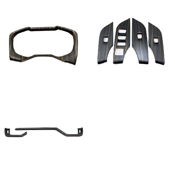 ダッシュボード スクリーン フレーム インテリア ピーチウッド アクセサリー 適用: トヨタ RAV4 XA50 2019-2021 インストルメント フレーム〜セントラル コントロール トリム AL-OO-3759 AL Interior parts for cars