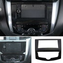 ABS カーボン ファイバー フロント スモール 通気口 装飾 カバー トリム 適用: 日産 ナバラ NP300 2017 2018 2019 アクセサリー タ...