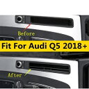 アクセサリー 適用: アウディ/AUDI Q5 2018 2019 2020 2021 2022 ミドル コントロール カード スロット モールディング ストレージ ボックス プラスチック カバー キット AL-OO-5004 AL Interior parts for cars