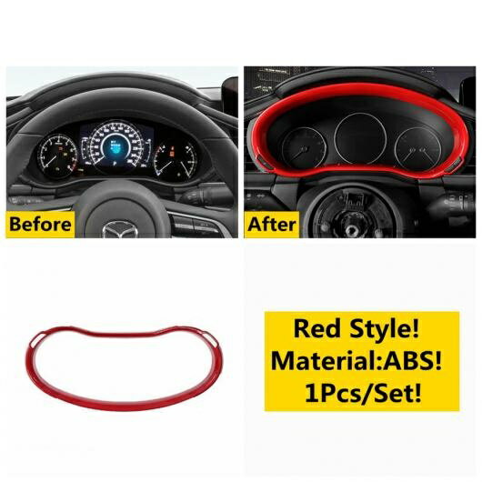 シフト ギア パネル ハンドル ボウル ダッシュボード エア AC 吹き出し口 ウインドウ リフト カバー トリム 適用: マツダ CX-30 2020-2022 レッド インテリア アクセサリー タイプF AL-OO-5380 AL Interior parts for cars