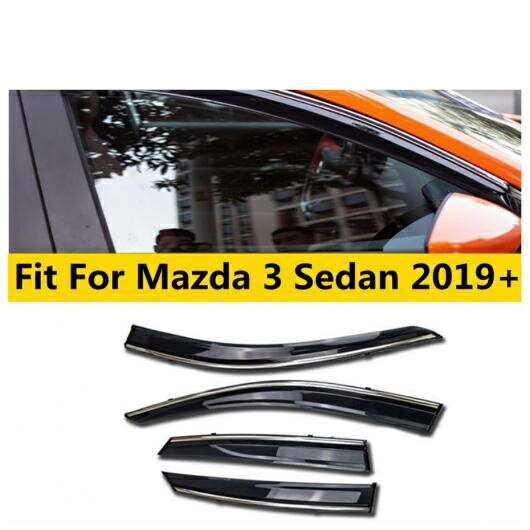 ウインドウ バイザー シェード レイン サン ウィンド ガード デフレクタ 日よけ シェルター カバー 適用: MAZDA3 2019 2020 2021 2022 セダン アクセサリー AL-OO-5339 AL Interior parts for cars