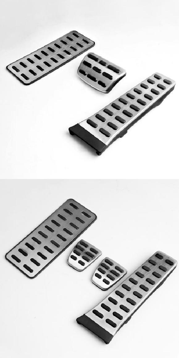 フューエル ブレーキ ペダル カバー 適用: ヒュンダイ/現代/HYUNDAI ヴェロスター I30 IX35 アゼーラ HG エクウス アバンテ フットレスト AT 3ピース・フットレスト MT 3ピース AL-OO-6422 AL Interior parts for cars