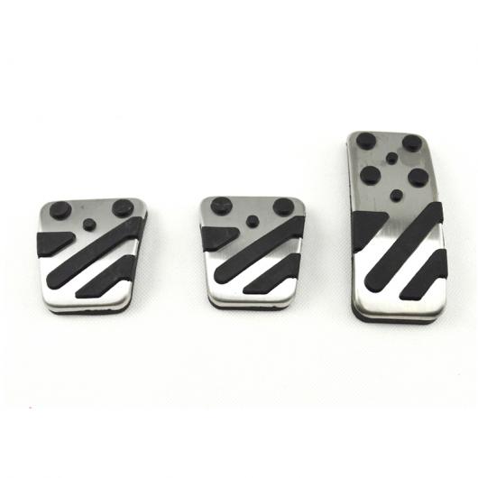 フット ペダル アクセル ブレーキ クラッチ ペダル カバー 適用: 三菱 ASX アウトランダー 3 XL ランサー EX エクリプス クロス パジェロ アクセサリー MT 3ピース AL-OO-6565 AL Interior parts for cars