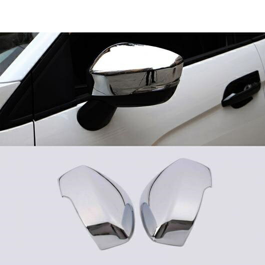 適用: 三菱 エクリプス クロス 2018 2019 2020 ABS クローム サイド ドア バックミラー ミラー カバー トリム モールディング アクセサリー ABS クローム AL-OO-7063 AL Interior parts for cars