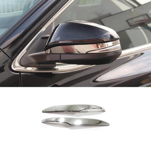 ABS クローム 適用: トヨタ ハリアー 2014 2015 2016 2017 2018 アクセサリー バックミラー ミラー 装飾 ストリップ カバー トリム 2ピース クローム ミラー 1 AL-OO-7112 AL Interior parts for cars