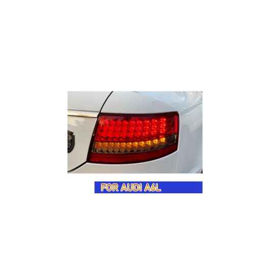 テール ランプ 適用: アウディ/AUDI A6 LED テールライト 2005-2008 A6L リア フォグ ブレーキ ウインカー レッド AL-OO-7753 AL Car light