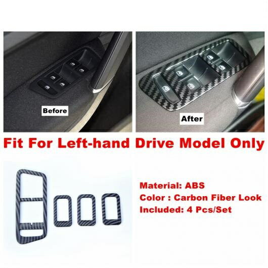 リフト ボタン エア AC ライト コントロール パネル カバー トリム 適用: VW ゴルフ 7 7.5 MK7 ハッチバック 2014-2019 アクセサリー インテリア タイプA AL-PP-0095 AL Interior parts for cars