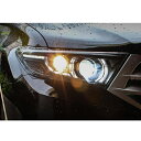 適用: トヨタ 2012-2014 ハイランダー ヘッドライト LED ヘッドライト LED DRL エンジェル アイ HID ヘッドライト アクセサリー 6000K オール LED AL-OO-8524 AL Car light