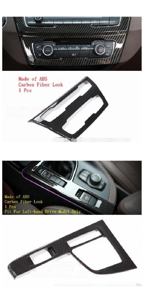 ドア スピーカー エア AC ギア ヘッド リード ライト コントロール パネル カバー トリム 適用: BMW X2 F39 2018-2021 カーボンファイバー インテリア キット タイプD・タイプF AL-PP-0108 AL Interior parts for cars