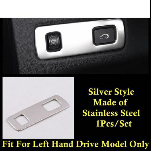 ステンレス スチール ヘッド ライト ランプ ヘッドライト スイッチ アジャスター ボタン パネル カバー トリム 適用: ボルボ/VOLVO XC60 XC40 V90 XC90 S90 2018-2022 シルバー AL-PP-0304 AL Car parts