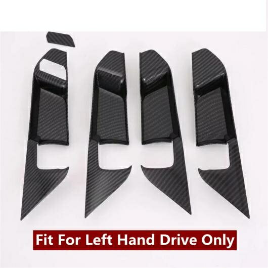 ABS インナー ドア ハンドル ボウル ステッカー 装飾 パネル カバー トリム アクセサリー 適用: トヨタ RAV4 RAV 4 XA50 2019-2021 左ハンドル用 AL-PP-0339 AL Car parts