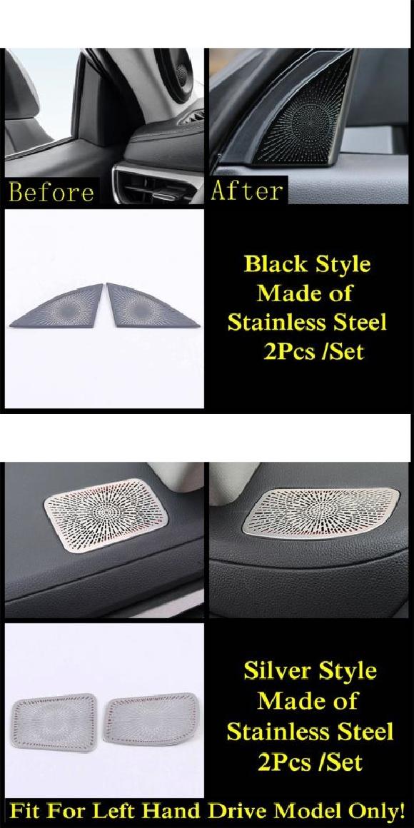 リード ライト ランプ サイド エア パネル ピラー A スピーカー ラウドスピーカー サウンド フレーム カバー トリム 適用: トヨタ ハイランダー/クルーガー 2020-2022 タイプA・タイプD AL-PP-0335 AL Car parts