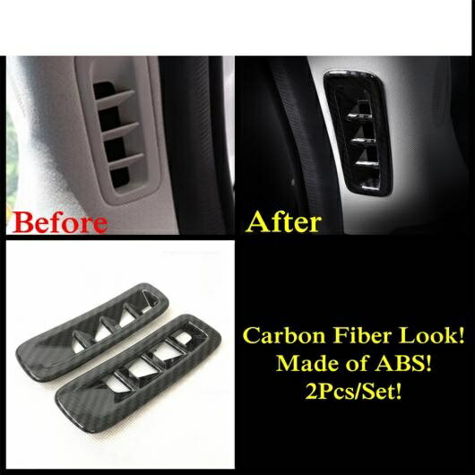 カーボンファイバー アクセサリー 適用: マツダ CX-5 CX5 2017-2022 A ピラー フレーム ダッシュボード AC エア アームレスト ハンドル スピーカー カバー トリム インテリア タイプA AL-PP-0539 AL Interior parts for cars