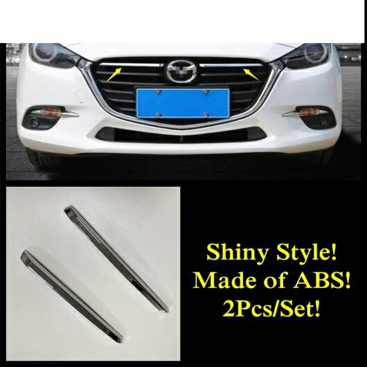 アクセサリー 適用: MAZDA3 2017 2018 フロント リア フォグライト ランプ アイブロー ドア ハンドル バックミラー ミラー カバー トリム エクステリア キット タイプF AL-PP-0660 AL Exterior parts for cars