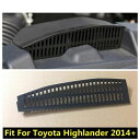 アクセサリー インテリア 適用: トヨタ ハイランダー 2014-2019 エンジン エア コンディション AC インレット 吹き出し口 保護 カバー キット トリム AL-PP-0712 AL Interior parts for cars