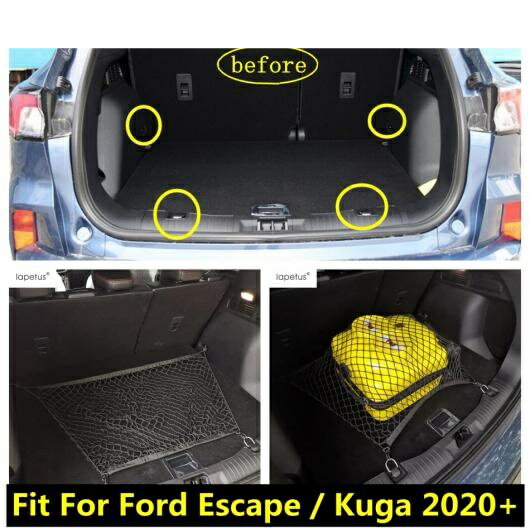 リア トランク カーゴ ストレージ オーガナイザー ラゲッジ ネット ホルダー カバー キット 適用: フォード/FORD エスケープ/クーガ 2020 2021 2022 AL-PP-1179 AL Interior parts cars