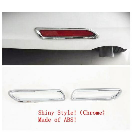 Aero Parts - リア バンパー フォグライト ランプ カバー トリム 適用: トヨタ シエナ XL30 2011-2020 クローム ABS エクステリア キット 装飾 AL-PP-1214 AL Exterior parts for cars