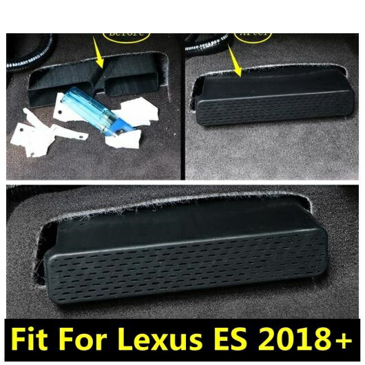 アクセサリー 適用: レクサス ES 2018-2022 F スポーツ シート アンダー エア コンディション AC 吹き出し口 ダスト プラグ モールディング カバー トリム AL-PP-1257 AL Interior parts for cars