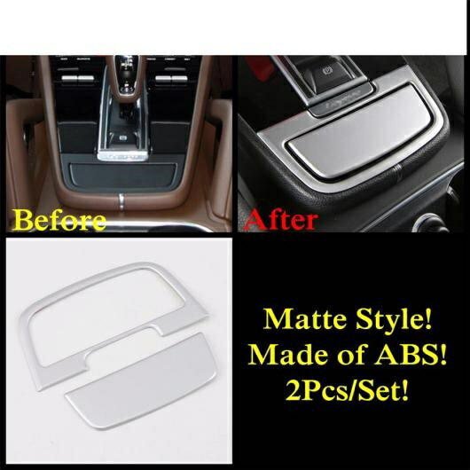 カップホルダー ヘッド ライト ランプ ウインドウ リフト ボタン AC エア パネル カバー トリム マット アクセサリー 適用: ポルシェ/PORSCHE カイエン 2018-2022 タイプD AL-PP-1339 AL Interior parts for cars