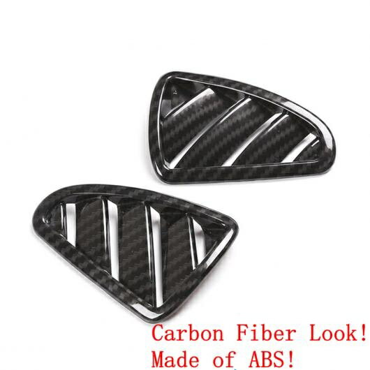 アクセサリー 適用: メルセデス・ベンツ B W247 クラス 2019-2022 エア コンディション 吹き出し口 モールディング カバー トリム ABS カーボンファイバー カーボン調 A AL-PP-1421 AL Interior parts for cars(2)