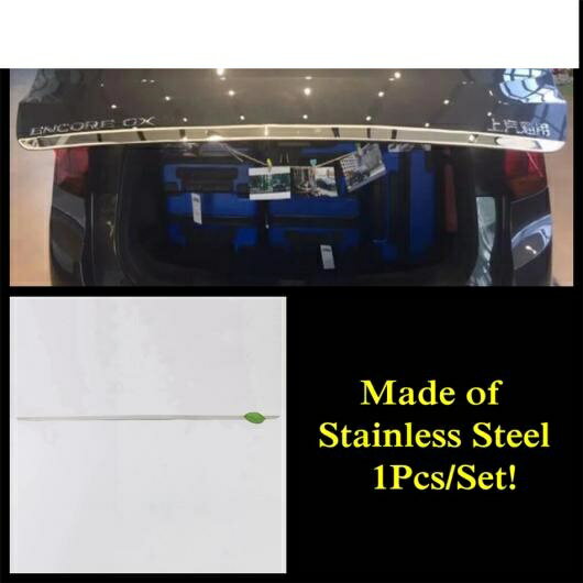 リア トランク テールゲート ボトム メンバー/サイド ドア ボディ ストリップ カバー トリム ステンレス スチール アクセサリー 適用: ビュイック/BUICK アンコール GX 2020 2021 タイプB AL-PP-1454 AL Exterior parts for cars